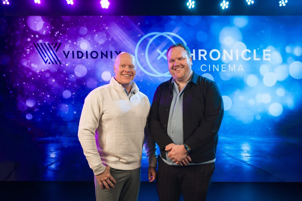 Louisville-based Chronicle Cinema Acquires Vidionix in Part of a $6.5M Strategic Expansion 1 Tommy Nolan (left) and Zach Meiners (right) stand in the newly formed studio space.